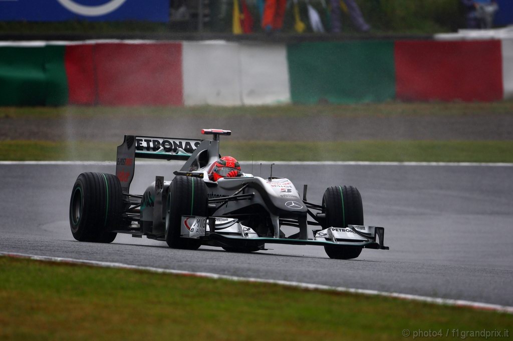 GP Giappone, Prove Libere 3, Sabato, Michael Schumacher (GER), Mercedes GP  F1 Team, MGP W01 