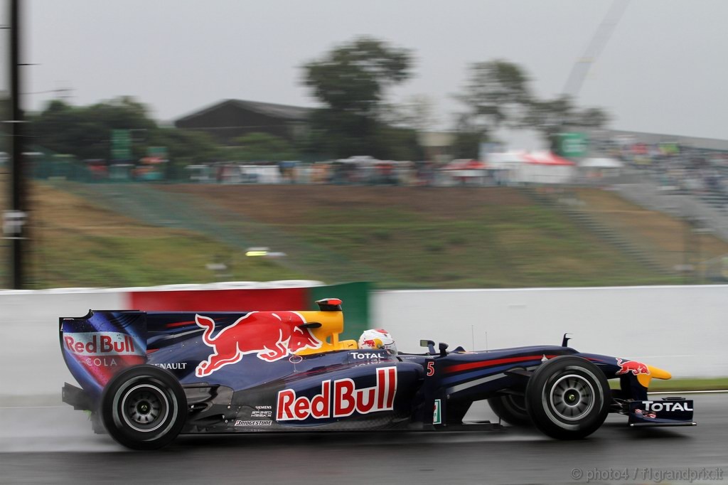 GP Giappone, Prove Libere 3, Sabato, Sebastian Vettel (GER), Red Bull Racing, RB6