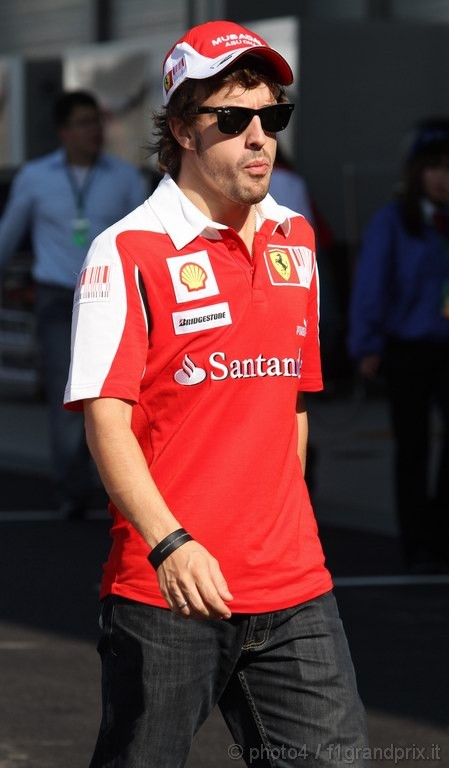 GP Giappone, Domenica, Fernando Alonso (ESP), Ferrari, F10 