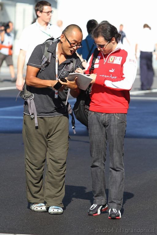 GP Giappone, Domenica, Felipe Massa (BRA), Ferrari, F10