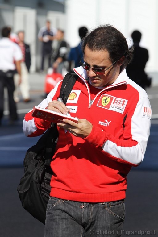 GP Giappone, Domenica, Felipe Massa (BRA), Ferrari, F10