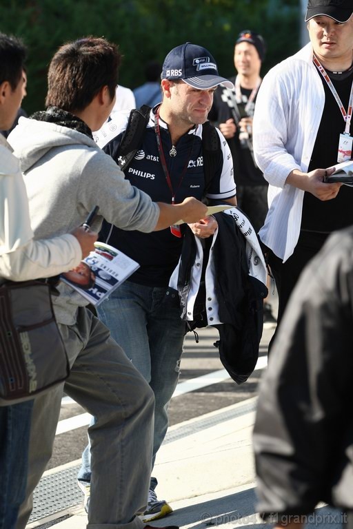 GP Giappone, Domenica, Rubens Barrichello (BRA), Williams, FW32 