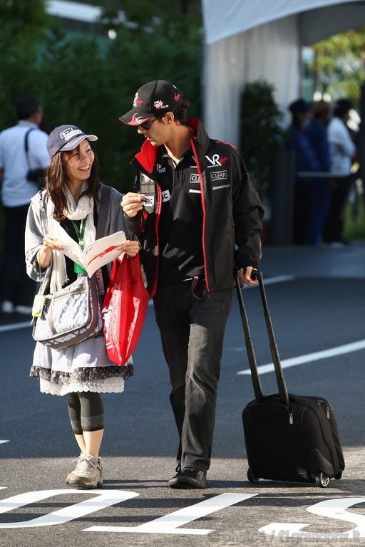 GP Giappone, Domenica, Lucas Di Grassi (BRA), Virgin Racing, VR-01 