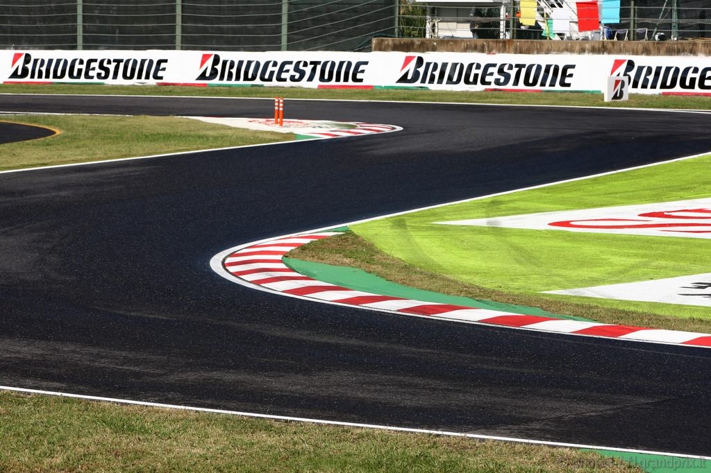 GP Giappone, Domenica morning, Track
