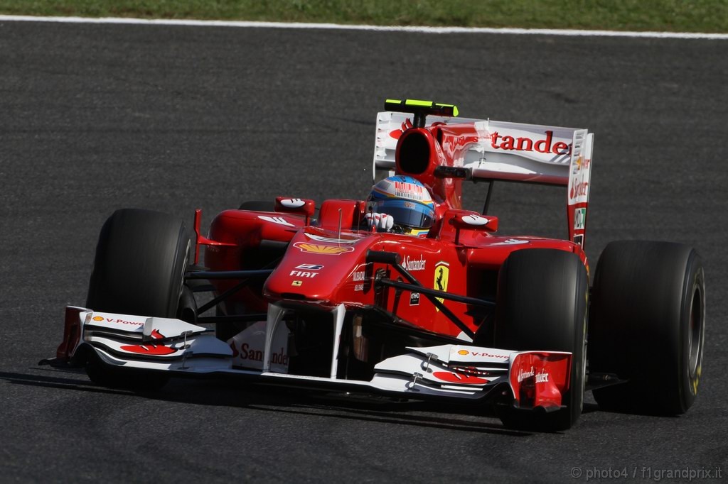 GP Giappone, Domenica, Qualifiche, Fernando Alonso (ESP), Ferrari, F10