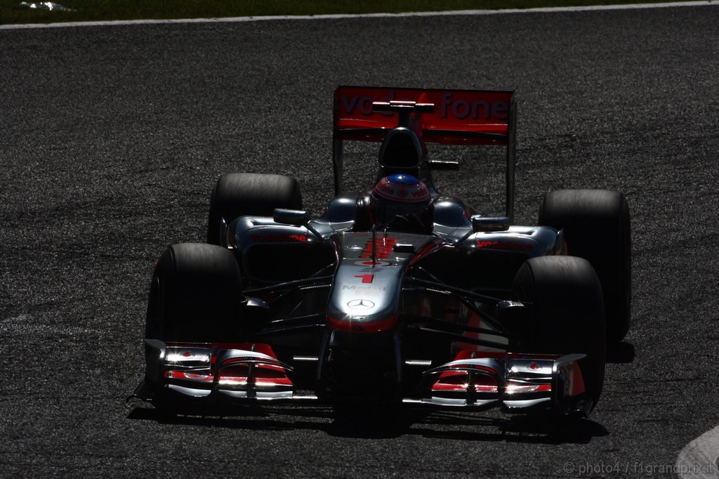 GP Giappone, Domenica, Qualifiche, Jenson Button (GBR), McLaren  Mercedes, MP4-25 