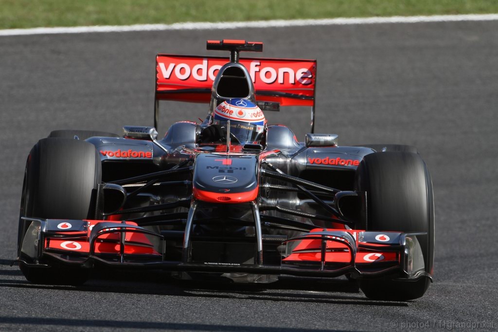 GP Giappone, Domenica, Qualifiche, Jenson Button (GBR), McLaren  Mercedes, MP4-25 