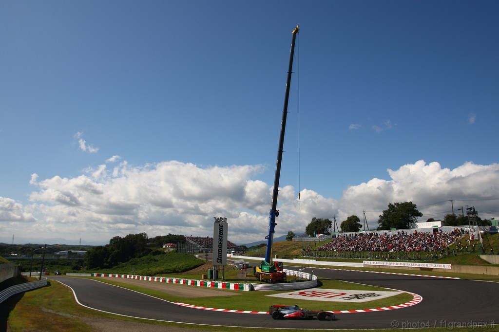 GP Giappone, Domenica, Qualifiche, Lewis Hamilton (GBR), McLaren  Mercedes, MP4-25 