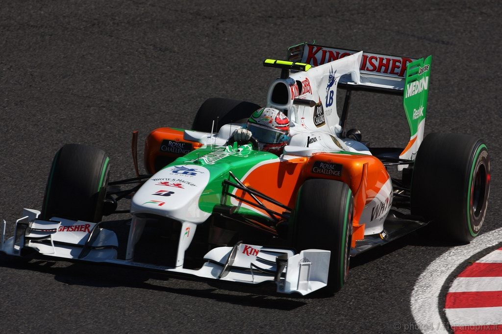GP Giappone, Domenica, Qualifiche, Vitantonio Liuzzi (ITA), Force India F1 Team, VJM03