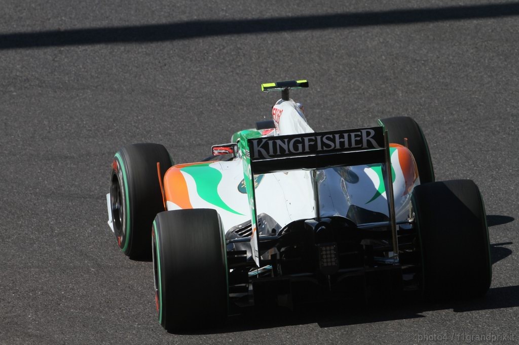 GP Giappone, Domenica, Qualifiche, Vitantonio Liuzzi (ITA), Force India F1 Team, VJM03 