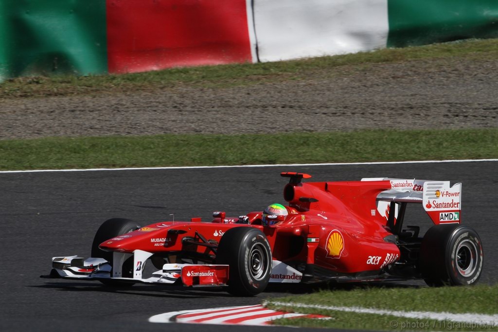 GP Giappone, Domenica, Qualifiche, Felipe Massa (BRA), Ferrari, F10 