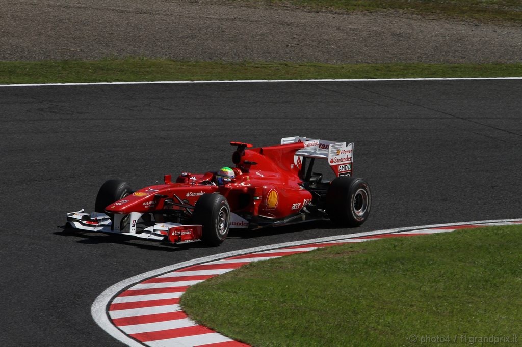 GP Giappone, Domenica, Qualifiche, Felipe Massa (BRA), Ferrari, F10 