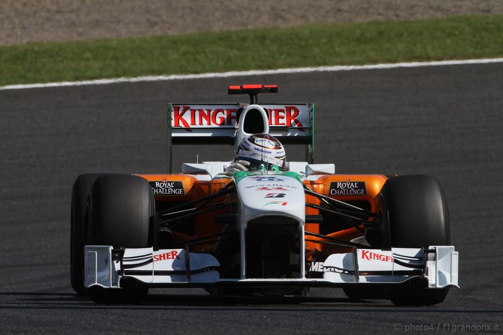 GP Giappone, Domenica, Qualifiche, Adrian Sutil (GER), Force India F1 Team, VJM03 