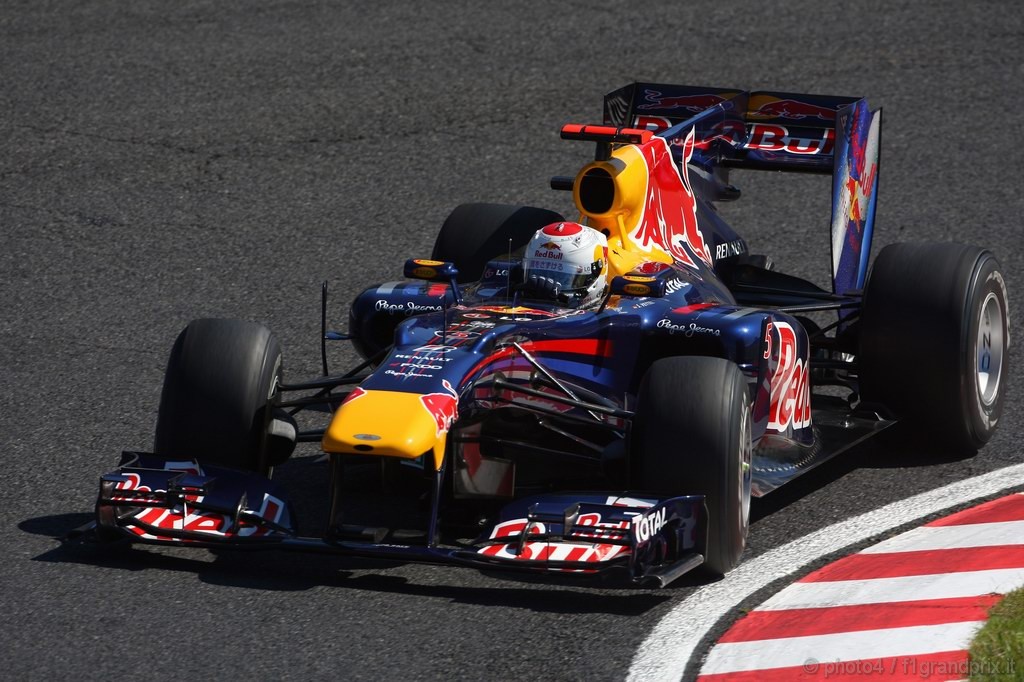 GP Giappone, Domenica, Qualifiche, Sebastian Vettel (GER), Red Bull Racing, RB6 