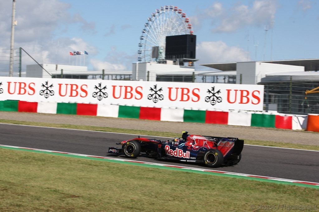 GP Giappone, Domenica, Qualifiche, Jaime Alguersuari (SPA), Scuderia Toro Rosso, STR5