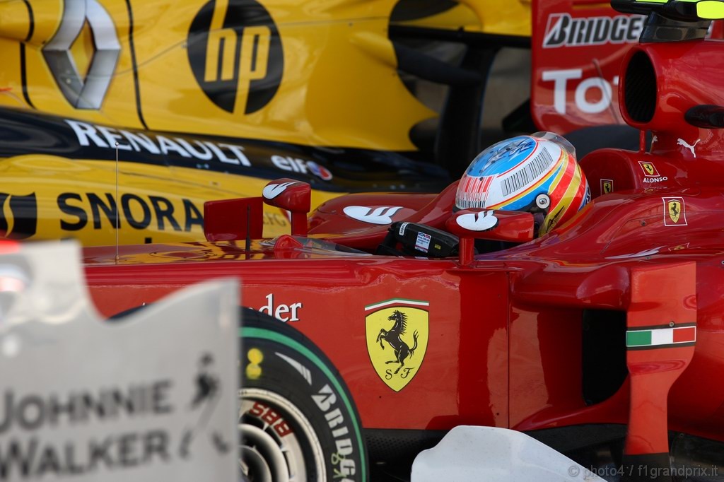 GP Giappone, Domenica, Qualifiche, Fernando Alonso (ESP), Ferrari, F10 