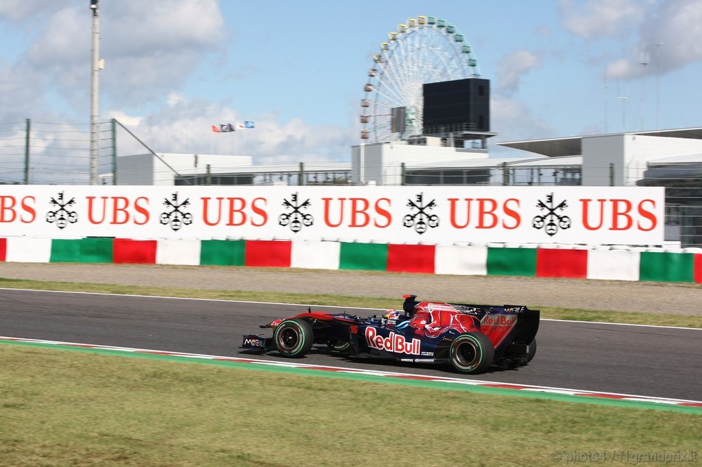 GP Giappone, Domenica, Qualifiche, Sébastien Buemi (SUI), Scuderia Toro Rosso, STR5 