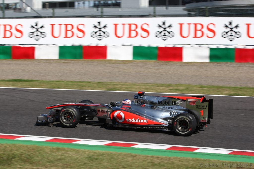 GP Giappone, Domenica, Qualifiche, Jenson Button (GBR), McLaren  Mercedes, MP4-25 