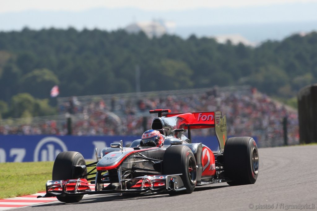 GP Giappone, Domenica, Qualifiche, Jenson Button (GBR), McLaren  Mercedes, MP4-25 
