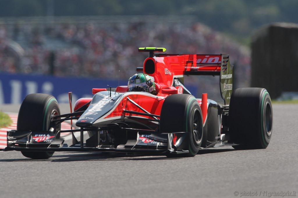 GP Giappone, Domenica, Qualifiche, Lucas Di Grassi (BRA), Virgin Racing, VR-01 