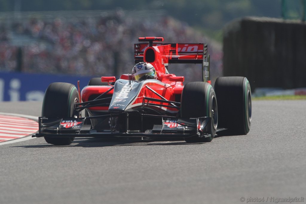 GP Giappone, Domenica, Qualifiche, Timo Glock (GER), Virgin Racing, VR-01  