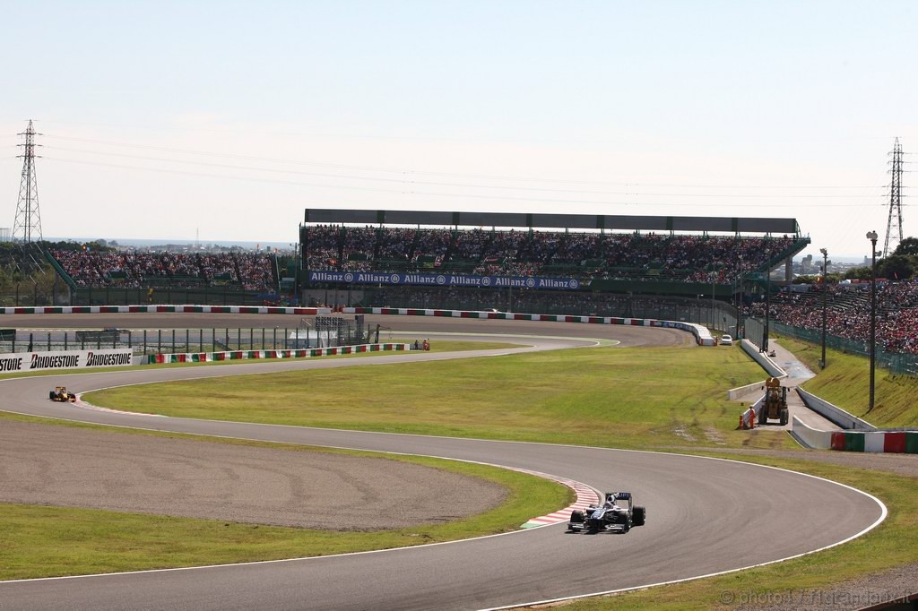 GP Giappone, Domenica, Qualifiche, Nico Hulkenberg (GER), Williams, FW32 