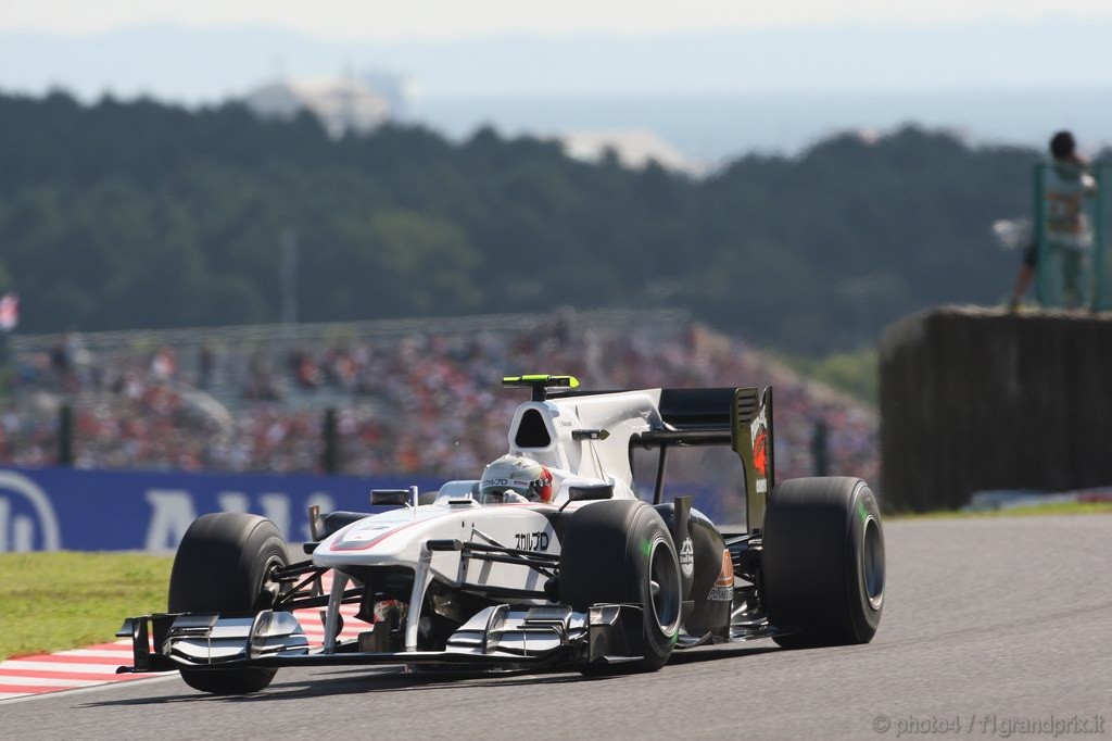 GP Giappone, Domenica, Qualifiche, Kamui Kobayashi (JAP), BMW Sauber F1 Team, C29