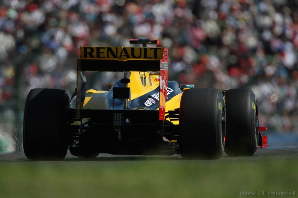 GP Giappone, Domenica, Qualifiche, Robert Kubica (POL), Renault F1 Team, R30 