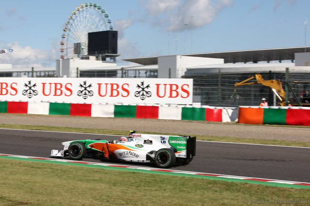 GP Giappone, Domenica, Qualifiche, Vitantonio Liuzzi (ITA), Force India F1 Team, VJM03 