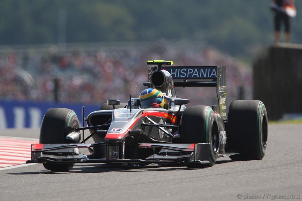 GP Giappone, Domenica, Qualifiche, Bruno Senna (BRA), Hispania Racing F1 Team (HRT), F110