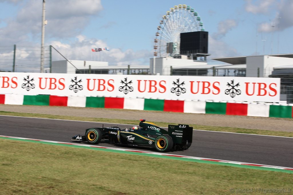 GP Giappone, Domenica, Qualifiche, Jarno Trulli (ITA), Lotus Racing, T127 