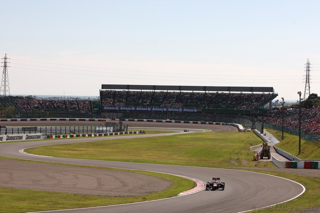 GP Giappone, Domenica, Qualifiche, Sebastian Vettel (GER), Red Bull Racing, RB6