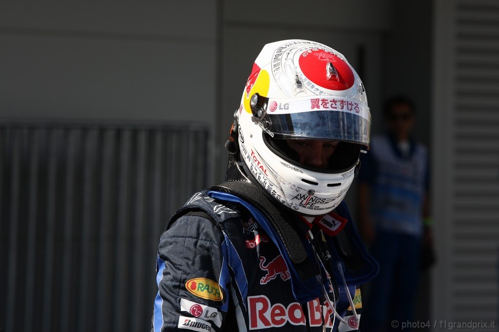 GP Giappone, Domenica, Qualifiche, Sebastian Vettel (GER), Red Bull Racing, RB6 pole position