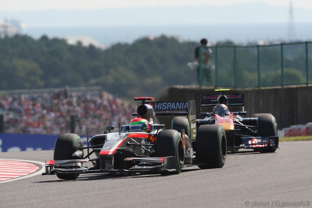 GP Giappone, Domenica, Qualifiche, Sakon Yamamoto (JPN), Hispania Racing F1 Team (HRT), F110