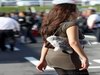 GP Giappone, Domenica, ragazza nel paddock 