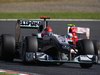 GP Giappone, Domenica, Qualifiche, Michael Schumacher (GER), Mercedes GP F1 Team, MGP W01 e Fernando Alonso (ESP), Ferrari, F10