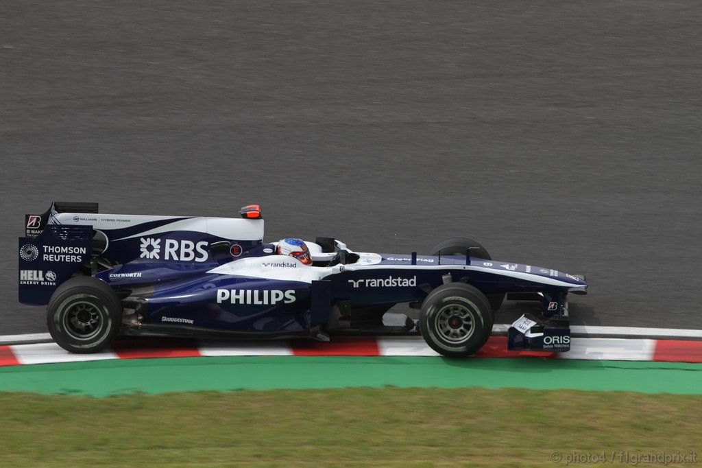 GP Giappone, Prove Libere 1, Venerdi', Rubens Barrichello (BRA), Williams, FW32 