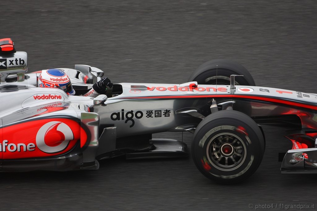 GP Giappone, Prove Libere 1, Venerdi', Jenson Button (GBR), McLaren Mercedes, MP4-25