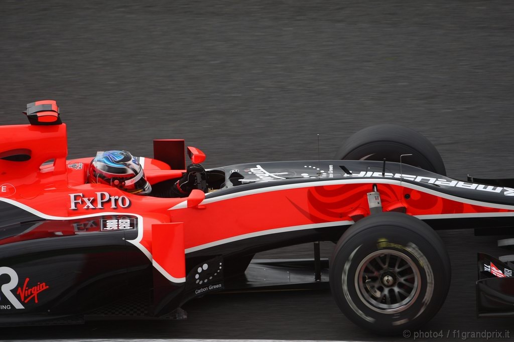 GP Giappone, Prove Libere 1, Venerdi', Timo Glock (GER), Virgin Racing, VR-01  