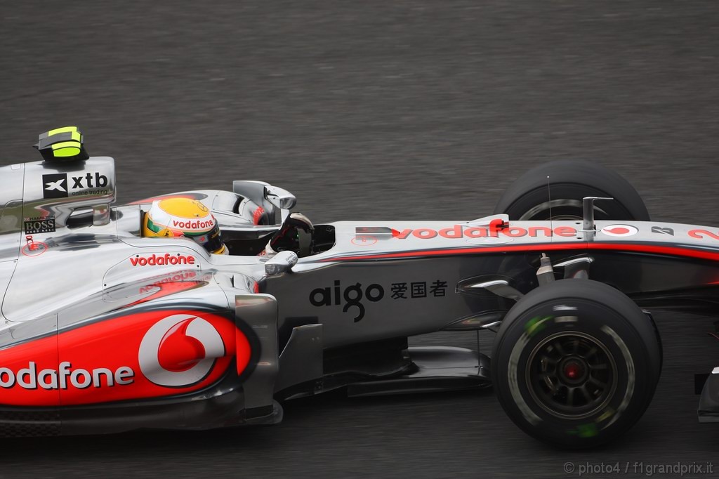GP Giappone, Prove Libere 1, Venerdi', Lewis Hamilton (GBR), McLaren Mercedes, MP4-25