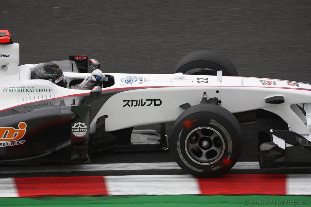GP Giappone, Prove Libere 1, Venerdi', Nick Heidfeld (GER), BMW Sauber F1 Team, C29  