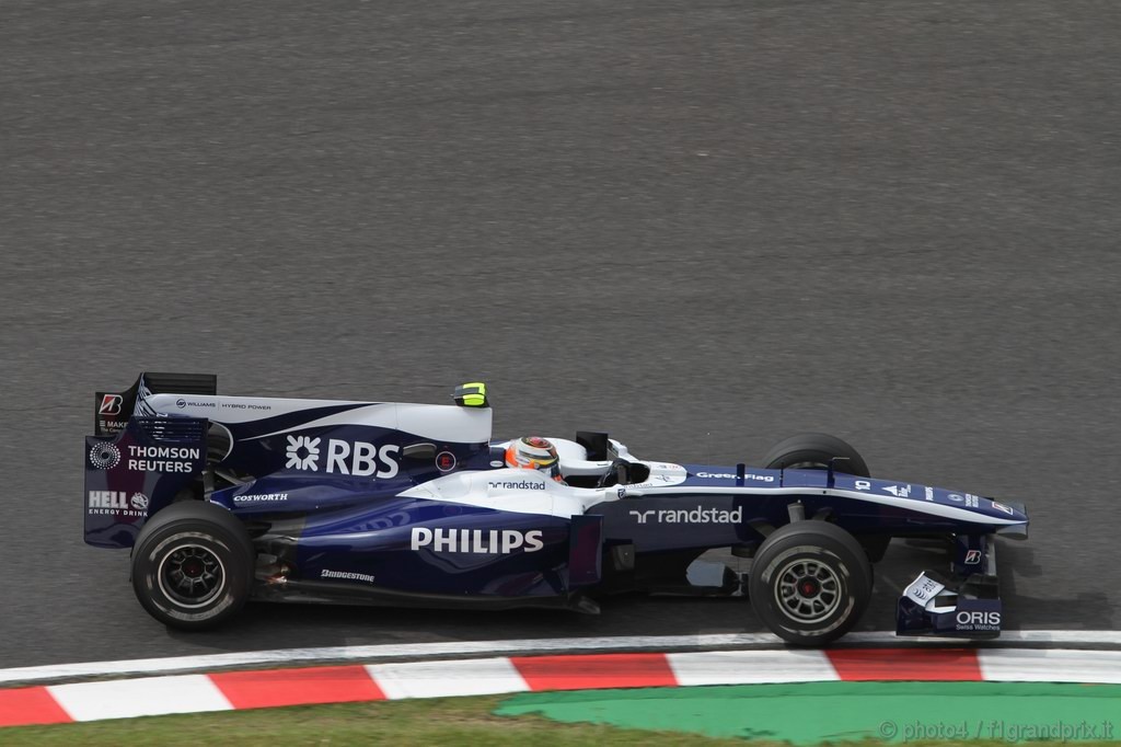GP Giappone, Prove Libere 1, Venerdi', Nico Hulkenberg (GER), Williams, FW32 