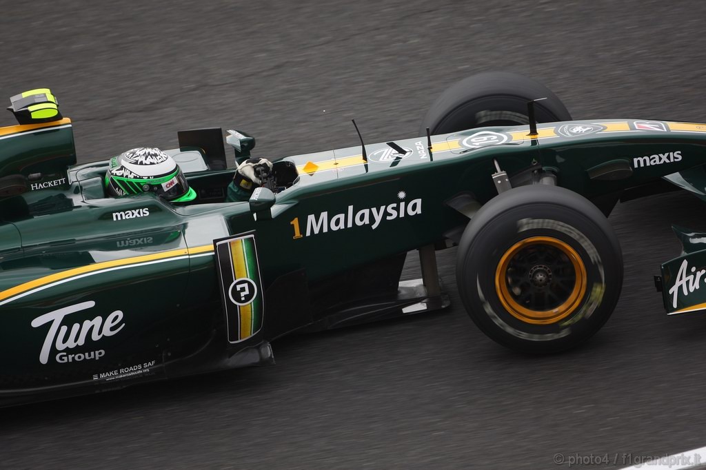 GP Giappone, Prove Libere 1, Venerdi', Heikki Kovalainen (FIN), Lotus Racing, T127 