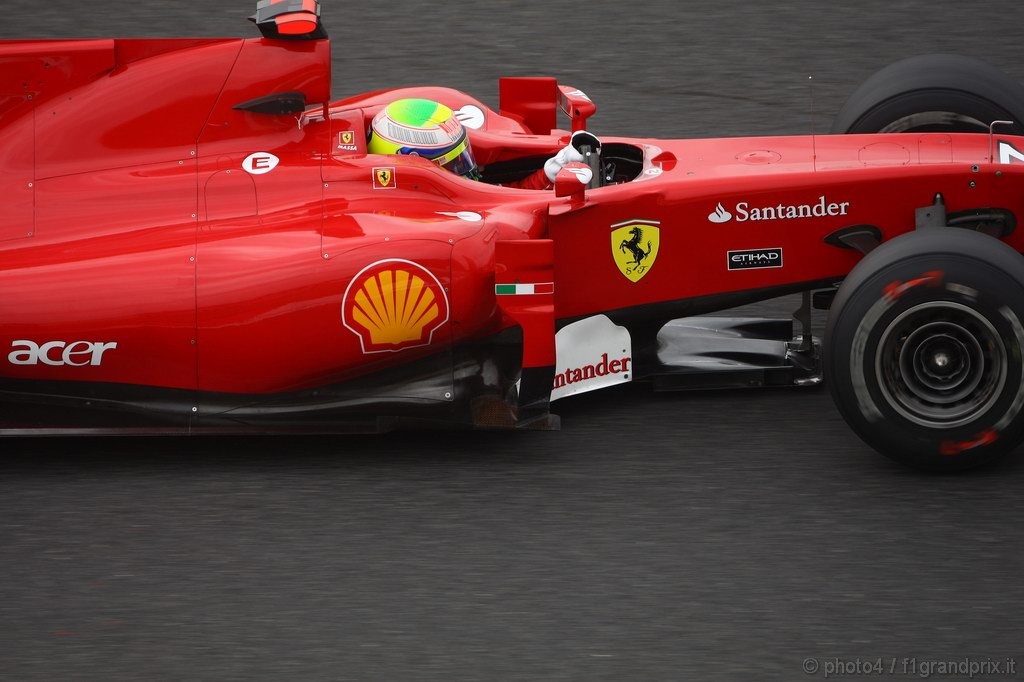 GP Giappone, Prove Libere 1, Venerdi', Felipe Massa (BRA), Ferrari, F10 