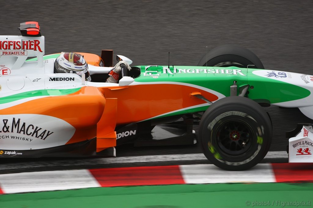 GP Giappone, Prove Libere 1, Venerdi', Adrian Sutil (GER), Force India F1 Team, VJM03 
