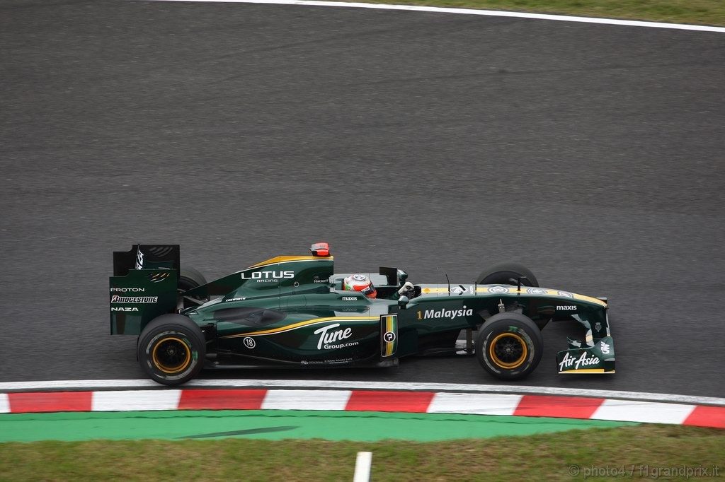 GP Giappone, Prove Libere 1, Venerdi', Jarno Trulli (ITA), Lotus Racing, T127