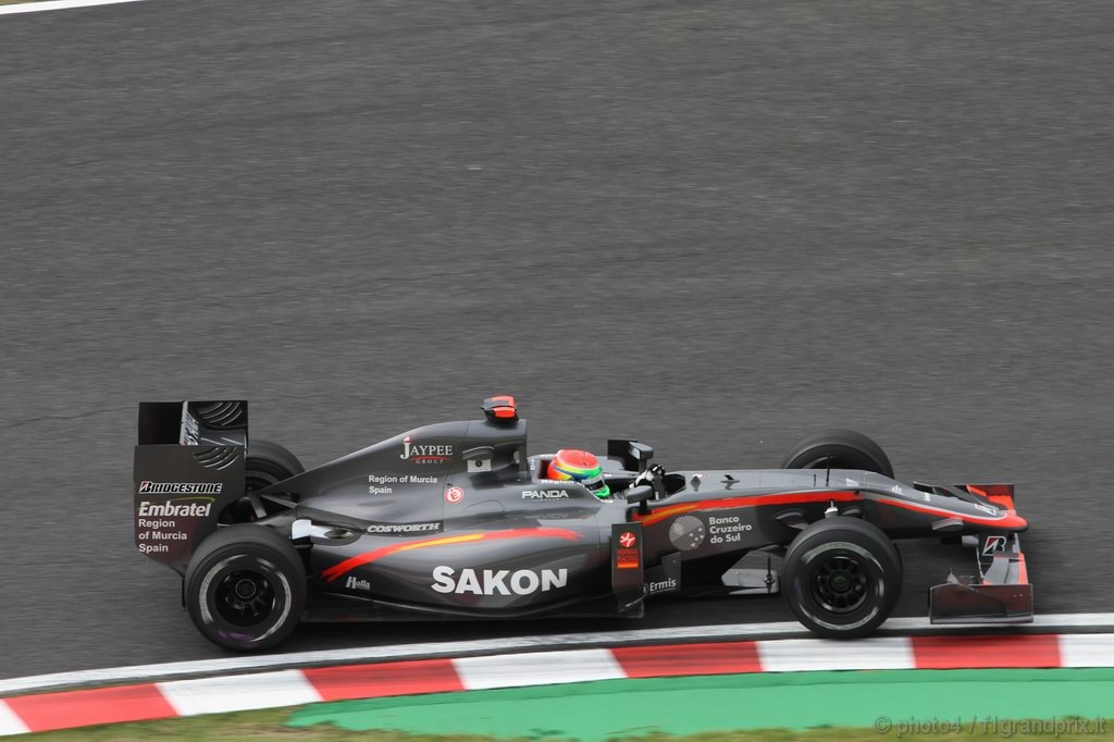 GP Giappone, Prove Libere 1, Venerdi', Sakon Yamamoto (JPN), Hispania Racing F1 Team (HRT), F110