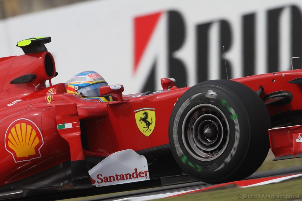 GP Giappone, Prove Libere 1, Venerdi', Fernando Alonso (ESP), Ferrari, F10 