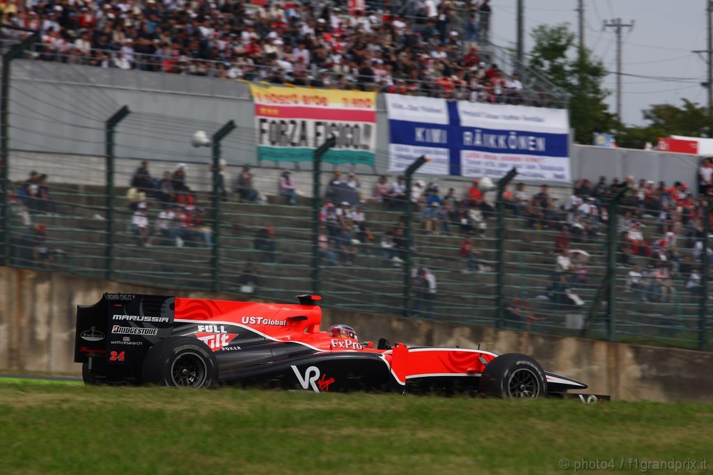 GP Giappone, Prove Libere 1, Venerdi', Timo Glock (GER), Virgin Racing, VR-01  