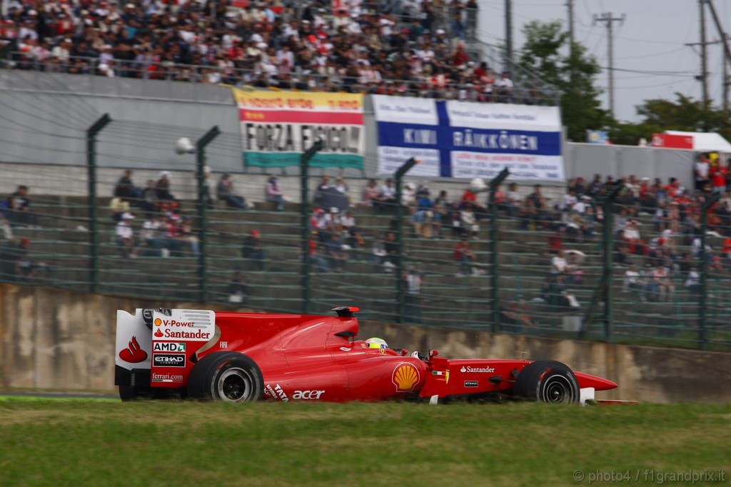 GP Giappone, Prove Libere 1, Venerdi', Felipe Massa (BRA), Ferrari, F10